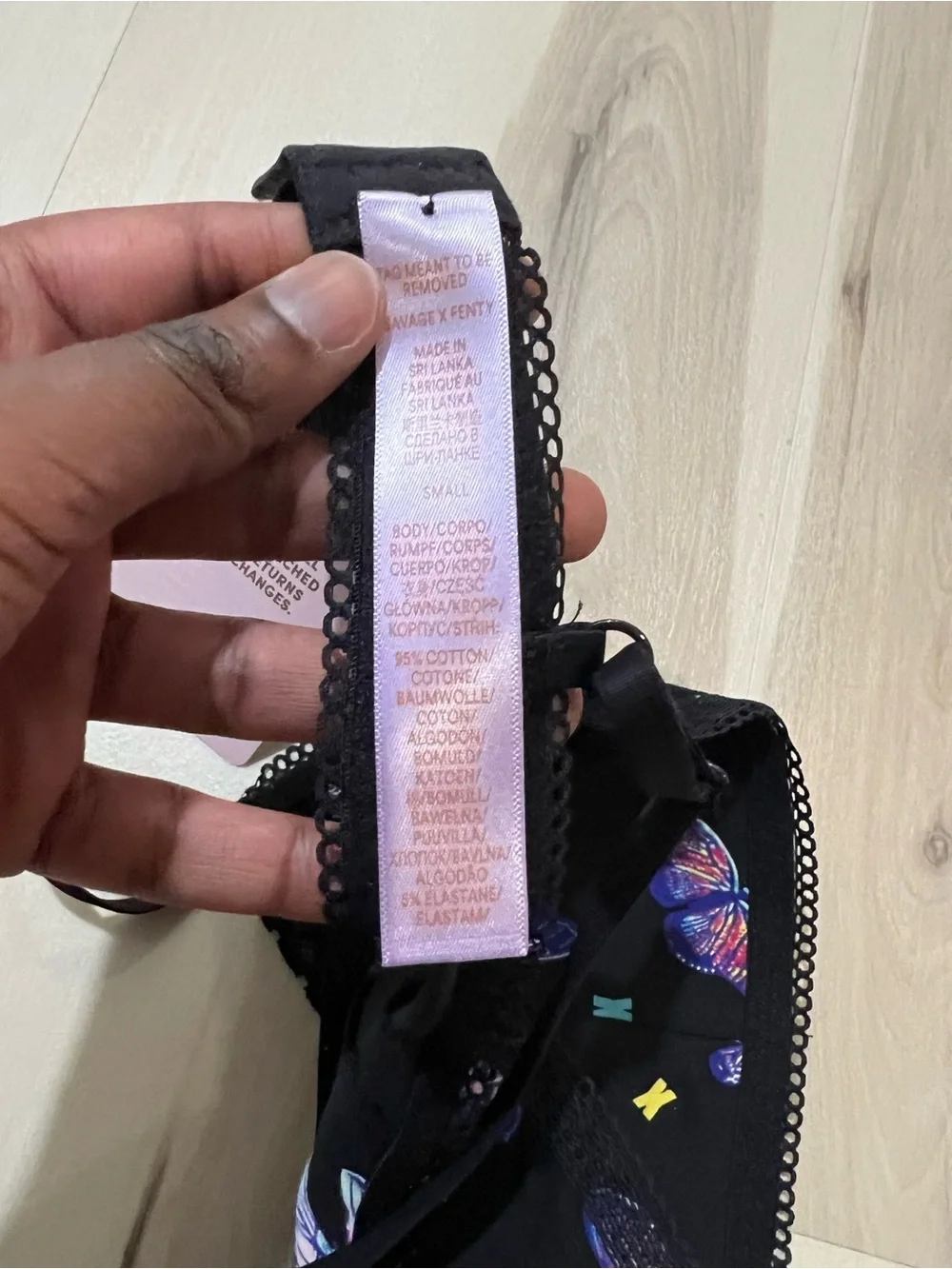 Savage x Fenty NWT Women Small Bad Butterfly Bralette Bra